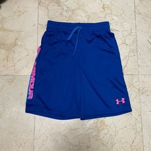 under armour boys basketball shorts